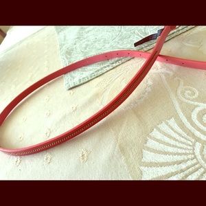 Pink gold chain thin belt from Dynamite